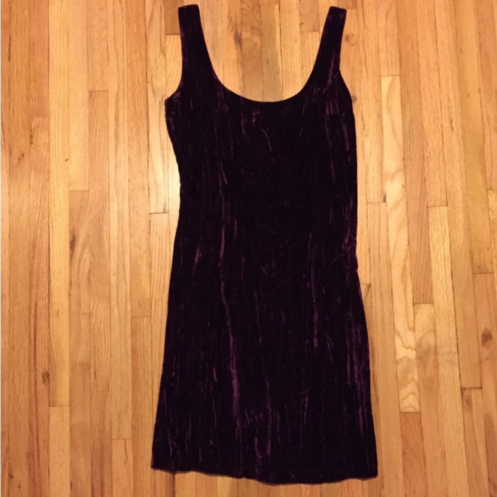 Vintage โ80s Betsey Johnson crushed velvet dress ๐ฅ - Picture 2 of 8